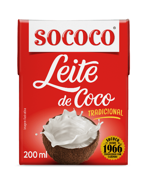 Leite de coco Sococo 200ml