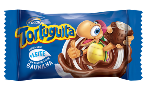 Tortuguita Chocolate Ao Leite com Baunilha Arcos 15.5g