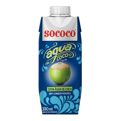 Agua de Coco Sococo 330ml - Val: 22 de Março