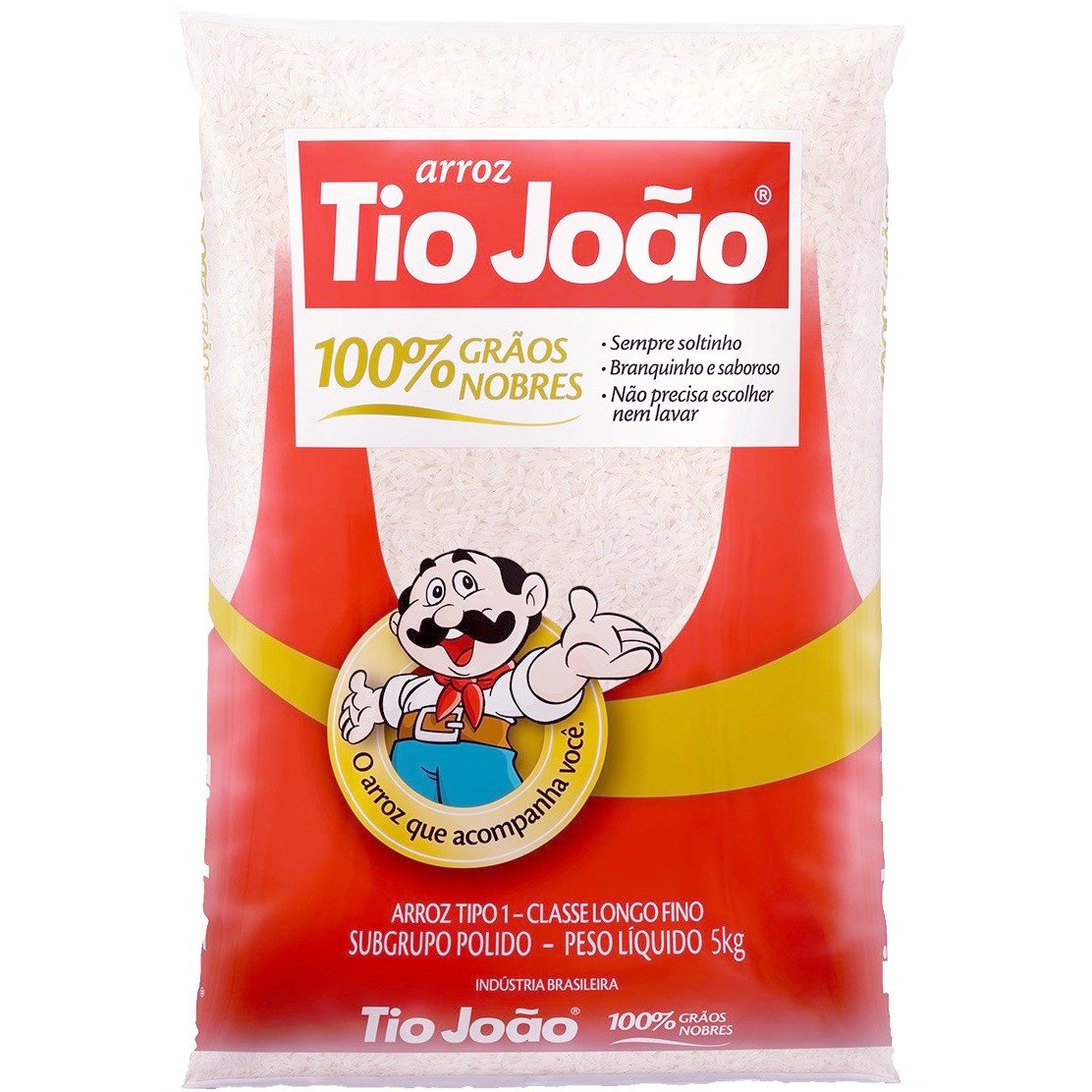 Arroz Tio João 10Lb / 4.5kg