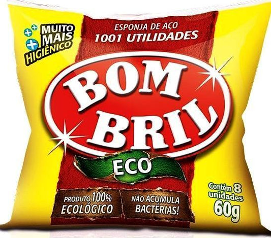 Bom Bril Tradicional - pacote com 8un