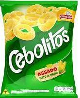 Salgadinho Cebolitos Elma Chips 60g - val: 1 de Junho