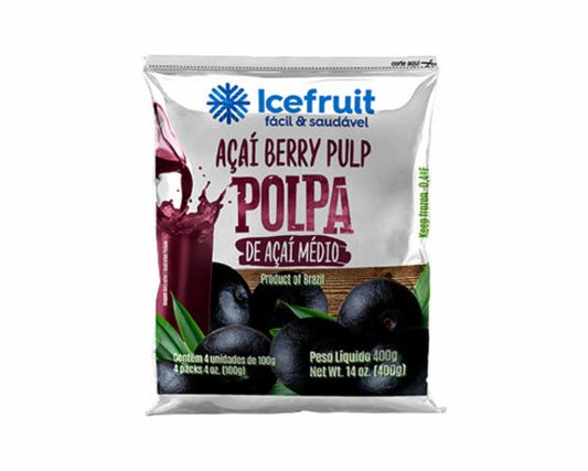 Polpa Açai 4 x 100g Ice Fruit (congelado)