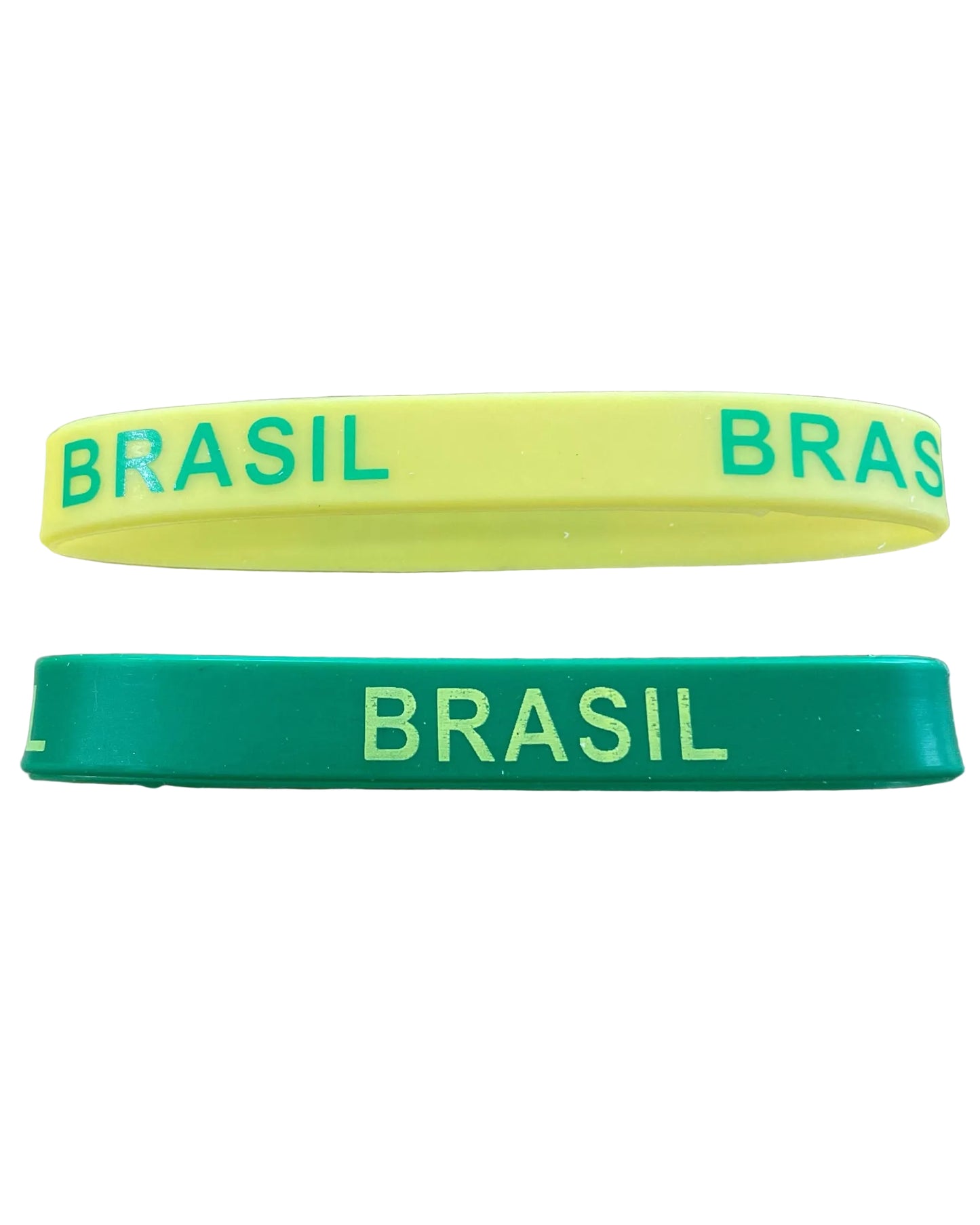 Bracelete de Silicone Brasil  -por unidade
