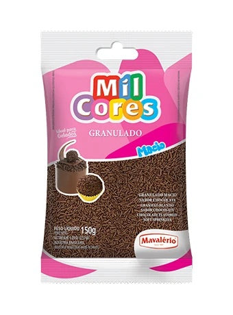 Chocolate Granulado Macio Mil Cores 150g