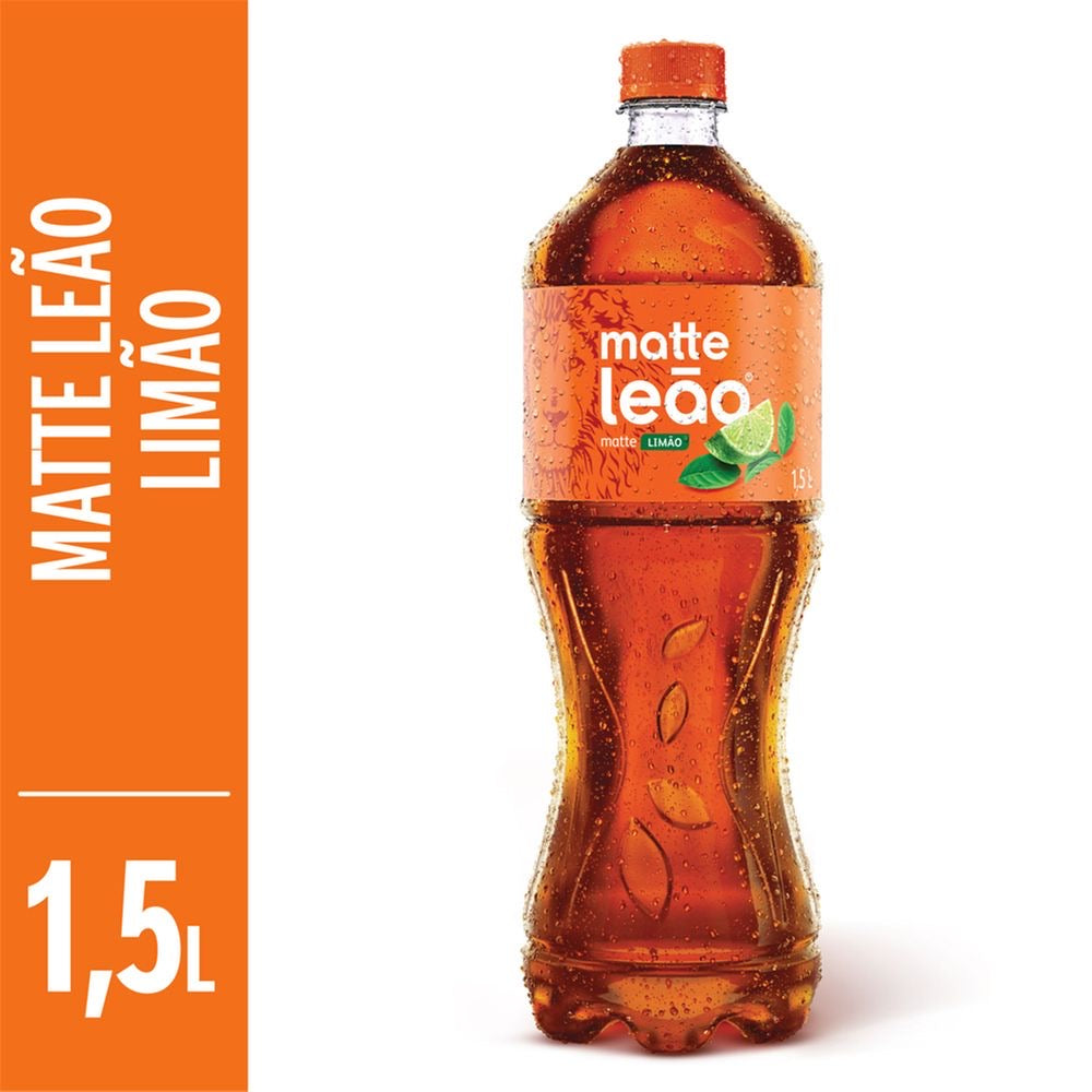 Chá Matte Leão c/limão 1,5L