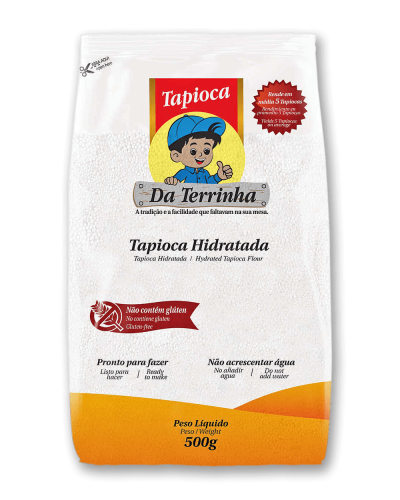 Tapioca Hidratada Da Terrinha 500g