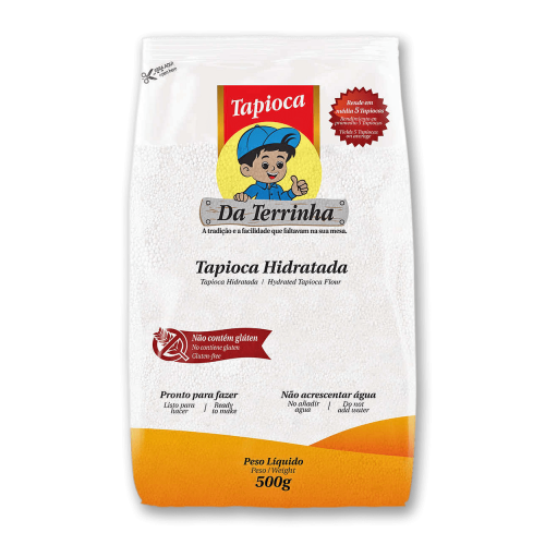 Tapioca Hidratada Da Terrinha 500g