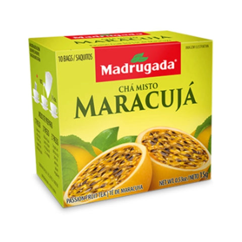 Chá Maracuja Madrugada 10g (10 indivíduais)