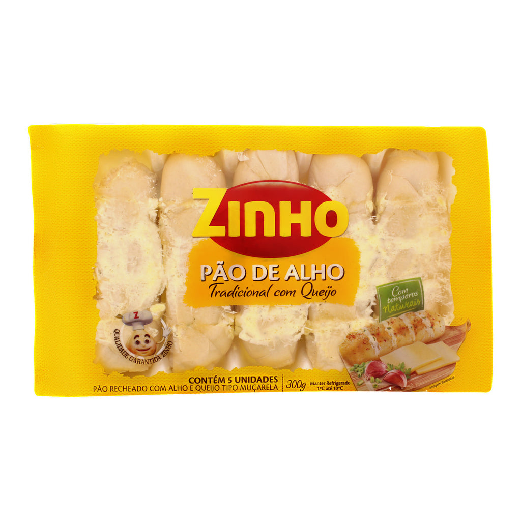 Pão de Alho com queijo Zinho 300g