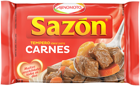 Tempero para Carnes Sazon 60g