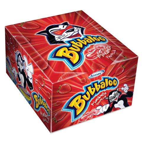 Caixa de Bubbaloo Morango (60 unidades)