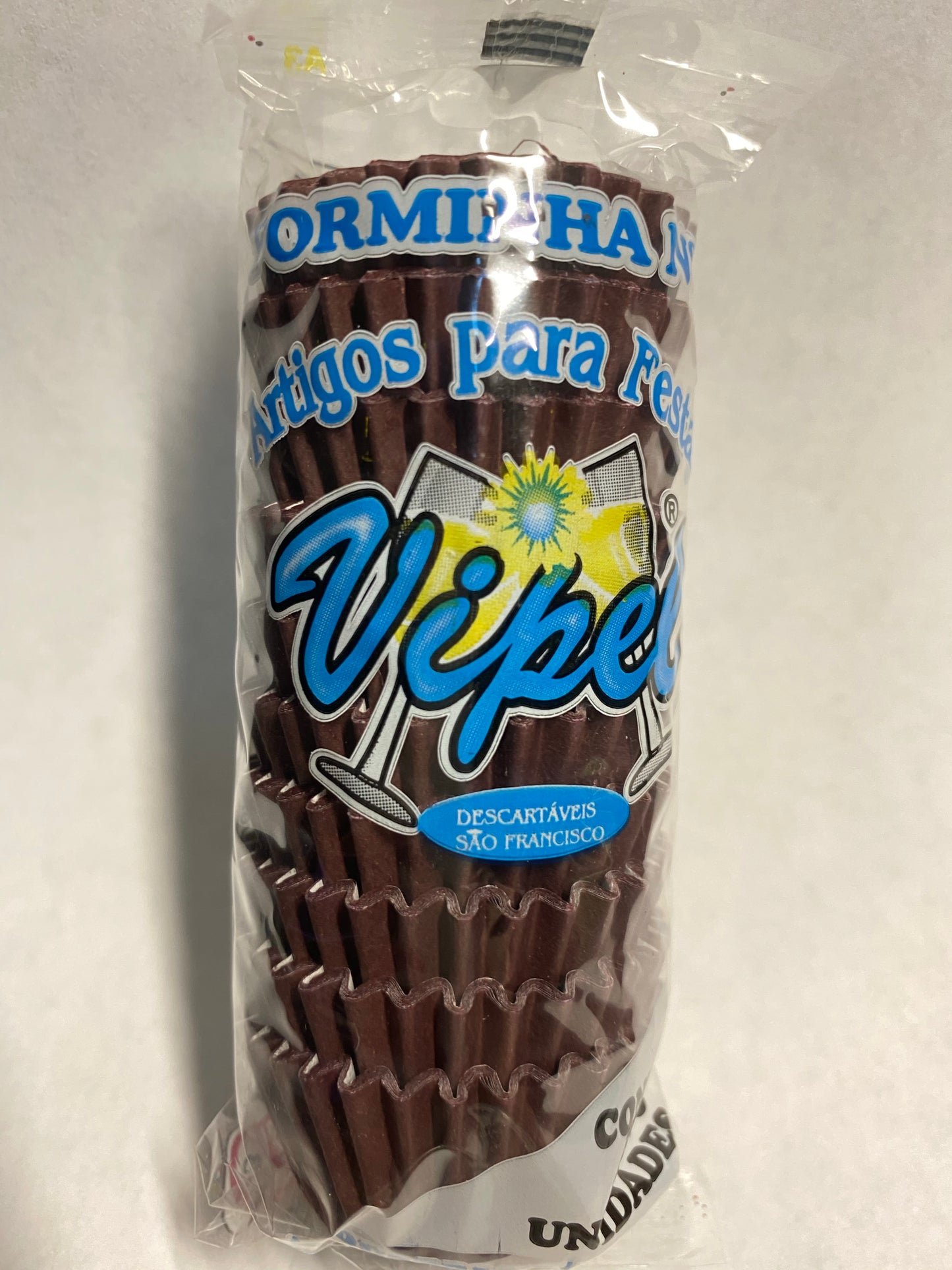 Forminha de Papel #4 Marrom (pacote com 100)