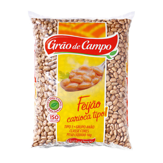 Feijão Carioca Grão do Campo 1kg